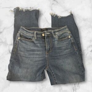 Judy blue cropped bootcut jeans